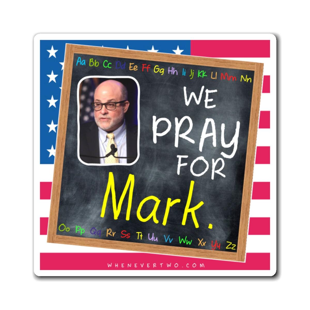 Mark Levin - We The People - The Blackboard Magnet - 3'' - [70]
