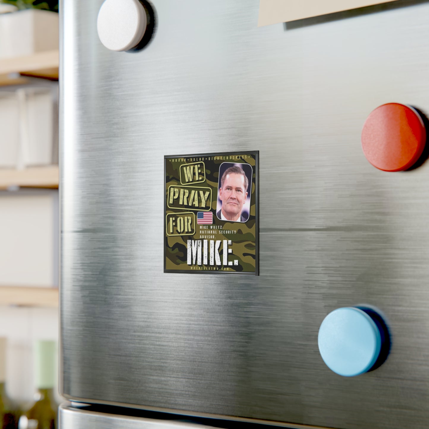 Mike Waltz - Executive White House National Security Advisor - The Man Cave Magnet - 3'' - [273]
