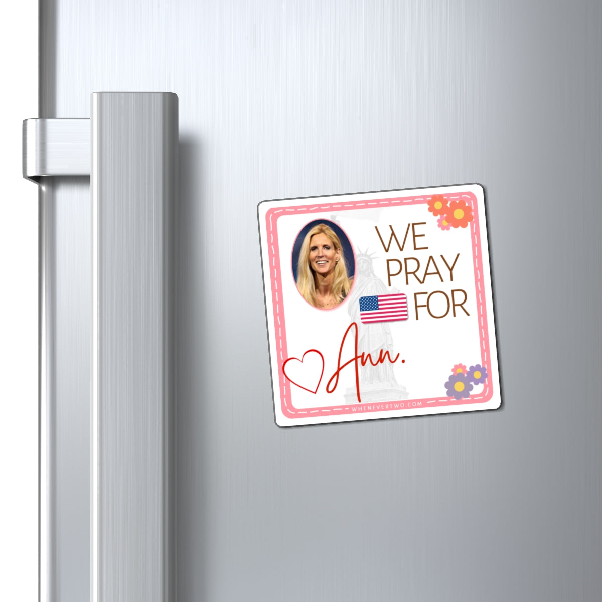 Ann Coulter - We The People - The Girl Cave Magnet - 3'' - [3]