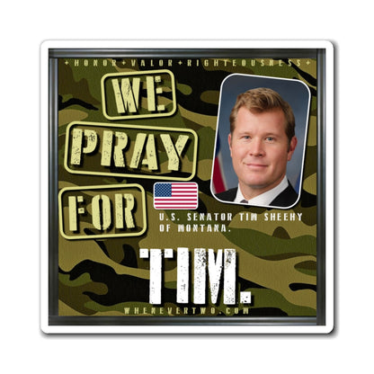Tim Sheehy - Legislative Senator Montana - The Man Cave Magnet - 3'' - [258]