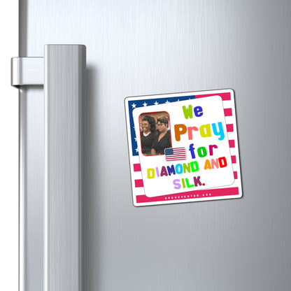 Diamond RIP and Silk - We The People - Noah's Rainbow Magnet - 3'' - [30]