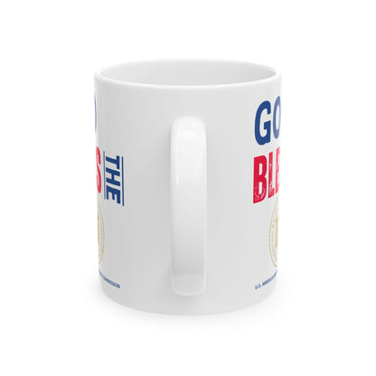 U.S. American Battle Monuments Commission - Major Agencies - God Bless -  Mug - 11 oz