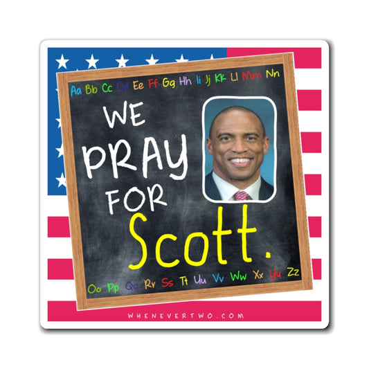 Scott Turner - Executive Cabinet Secretary of Housing and Urban Development - The Blackboard Magnet - 3'' - [123]