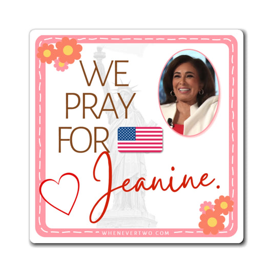 Jeanine Pirro - We The People - The Girl Cave Magnet - 3'' - [48]