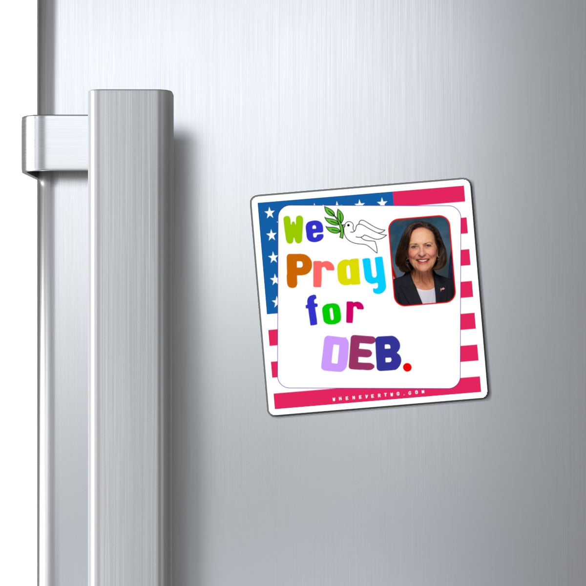 Deb Fischer - Legislative Senator Nebraska - Noah's Rainbow Magnet - 3'' - [229]