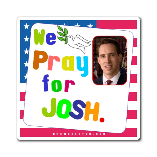 Josh Hawley - Legislative Senator Missouri - Noah's Rainbow Magnet - 3'' - [233]
