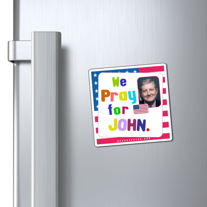John Kennedy - Legislative Senator Louisiana - Noah's Rainbow Magnet - 3'' - [239]