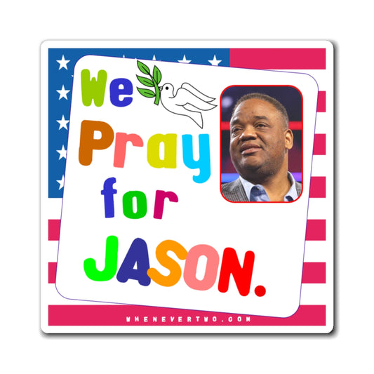 Jason Whitlock - We The People - Noah's Rainbow Magnet - 3'' - [47]