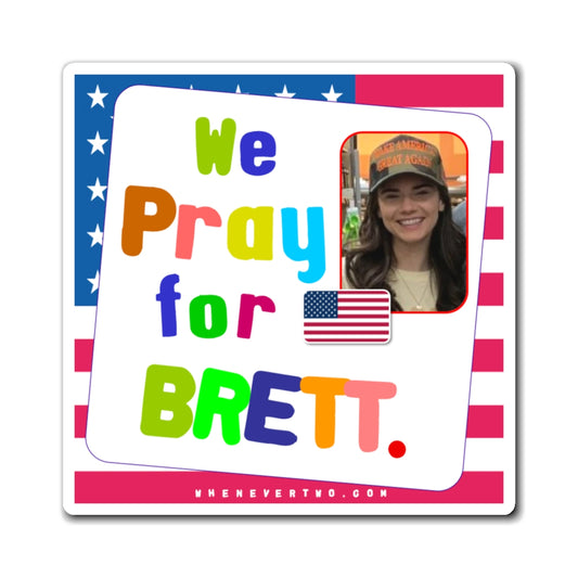 Brett Cooper - We The People - Noah's Rainbow Magnet - 3'' - [13]
