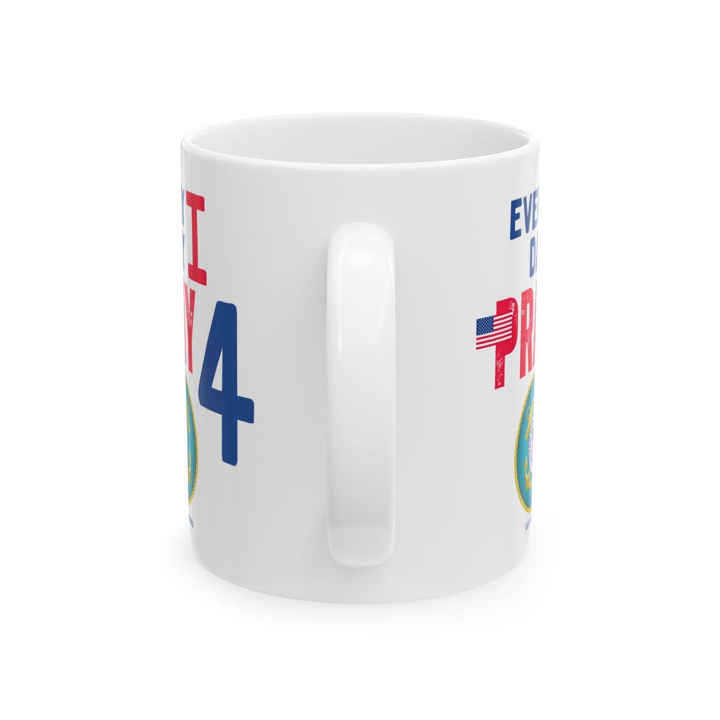 U.S. Coast Guard - Major Agencies - I Pray - Mug - 11 oz