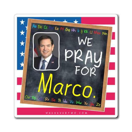 Marco Rubio - Executive Cabinet Secretary of State - The Blackboard Magnet - 3'' - [116]