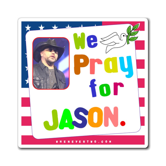 Jason Aldean - We The People - Noah's Rainbow Magnet - 3'' - [46]