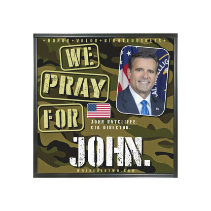 John Ratcliffe - Executive Cabinet CIA Director - The Man Cave Magnet - 3'' - [109]