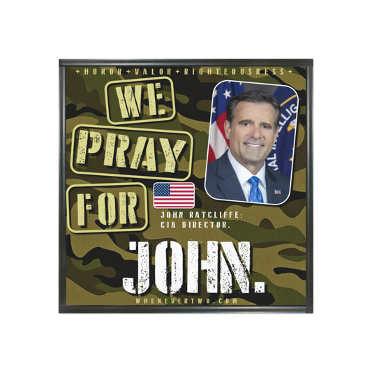 John Ratcliffe - Executive Cabinet CIA Director - The Man Cave Magnet - 3'' - [109]