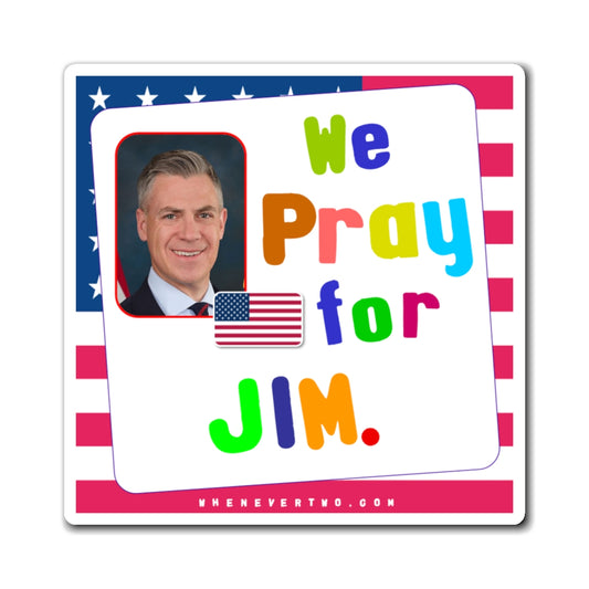 Jim Banks - Legislative Senator Indiana - Noah's Rainbow Magnet - 3'' - [212]