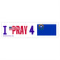 Nevada - I Pray - Bumper Sticker - Large