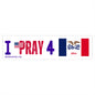 Iowa - I Pray - Bumper Sticker - Large