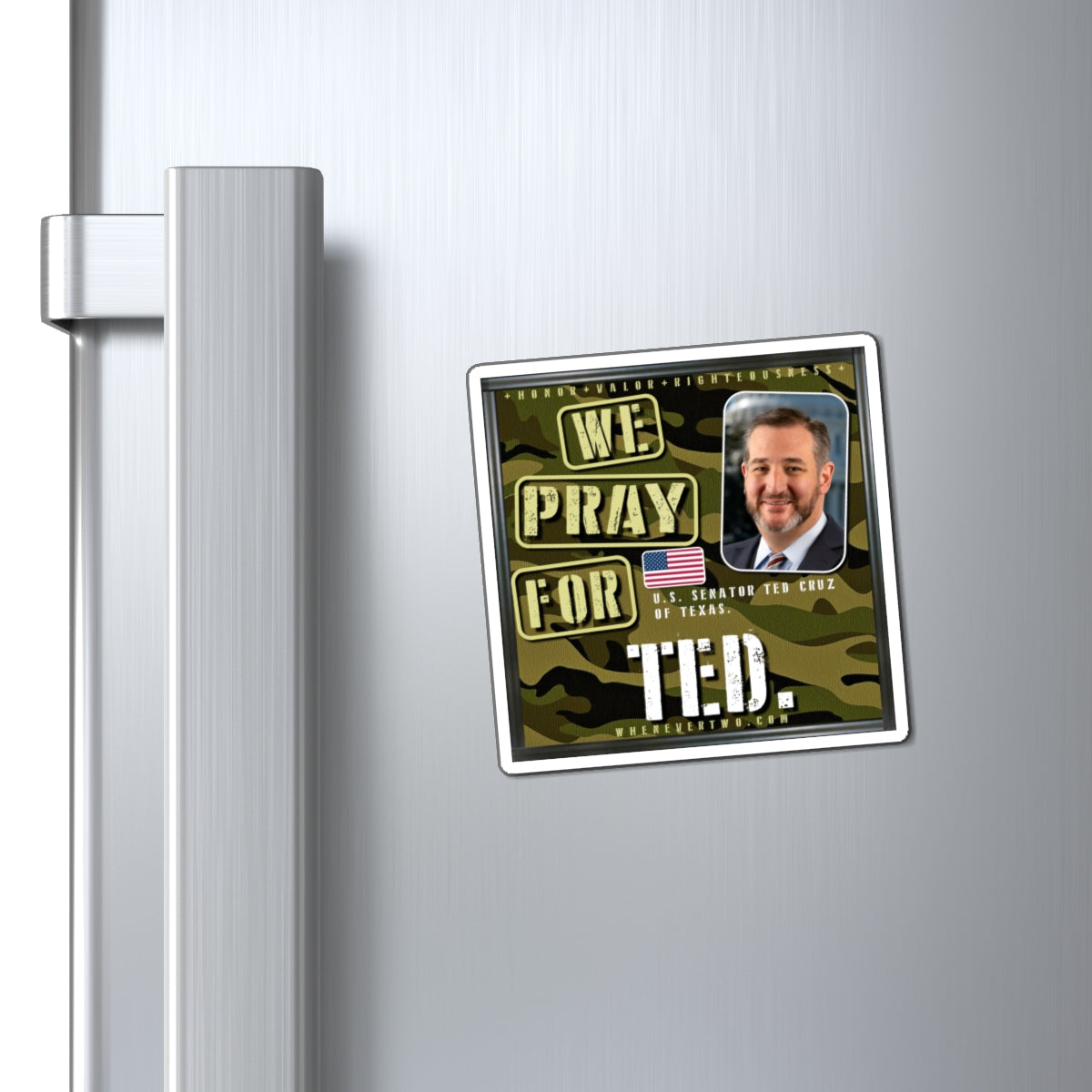 Ted Cruz - Legislative Senator Texas - The Man Cave Magnet - 3'' - [225]