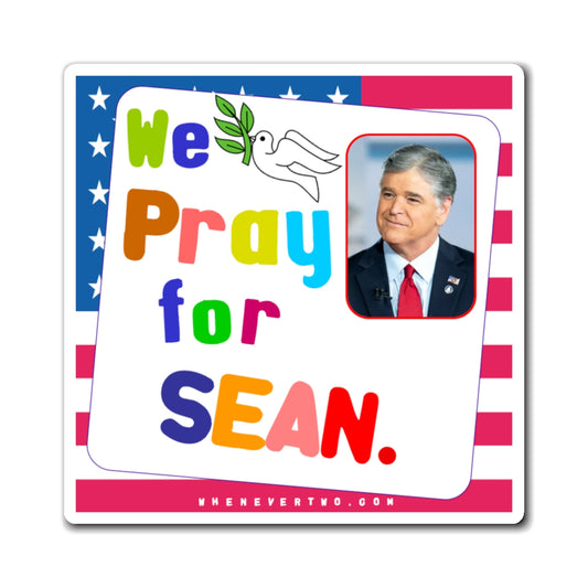 Sean Hannity - We The People - Noah's Rainbow Magnet - 3'' - [92]