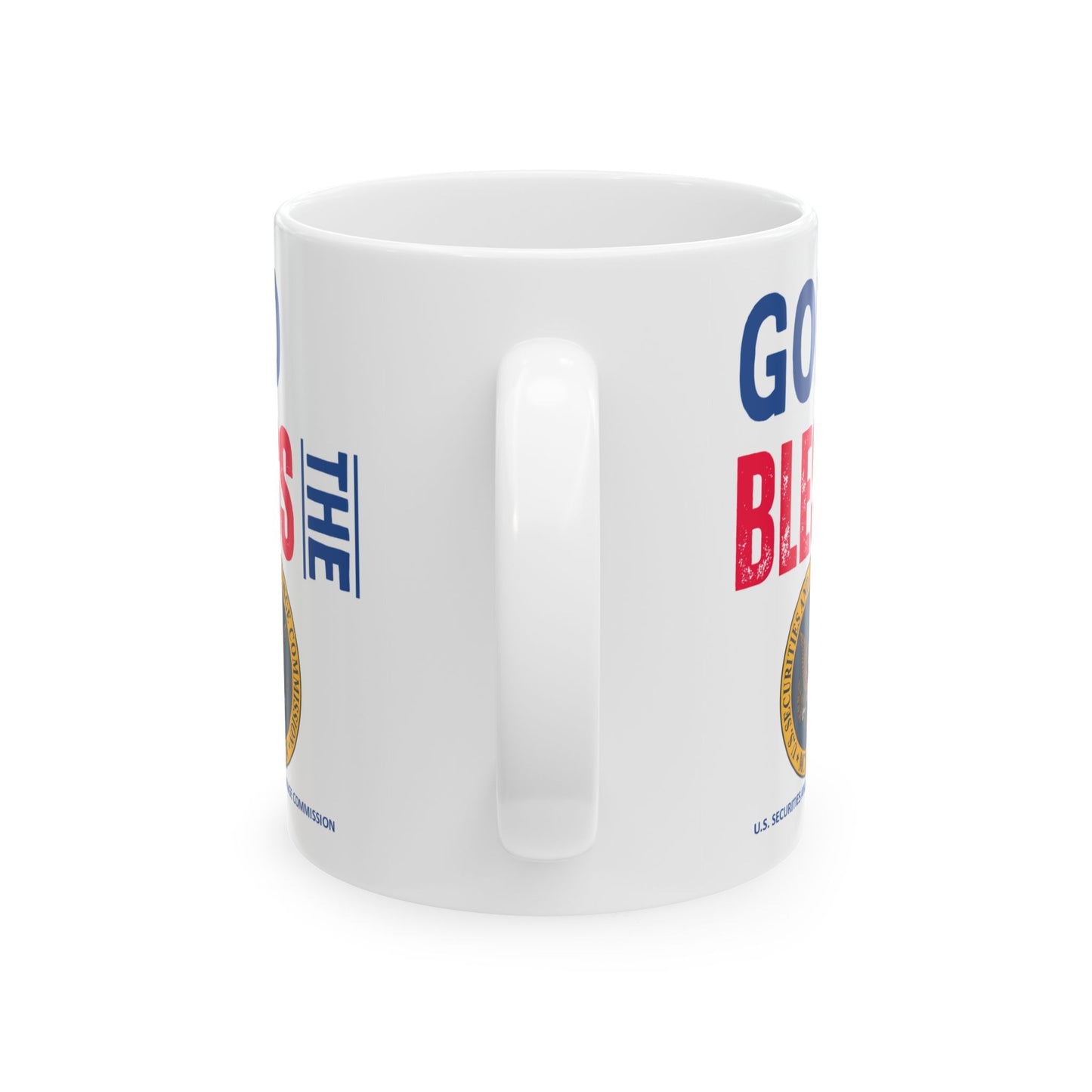 U.S. Securities and Exchange Commission - Major Agencies - God Bless - Mug - 11 oz