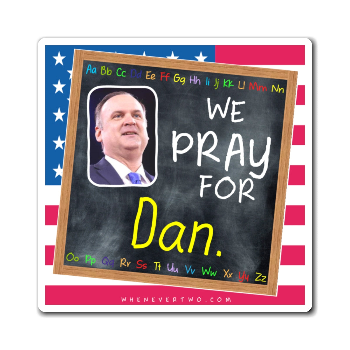 Dan Scavino - Executive White House White House Deputy Chief of Staff - The Blackboard Magnet - 3'' - [268]