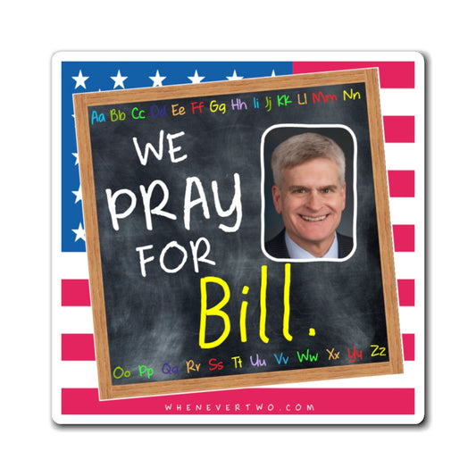 Bill Cassidy - Legislative Senator Louisiana - The Blackboard Magnet - 3'' - [219]