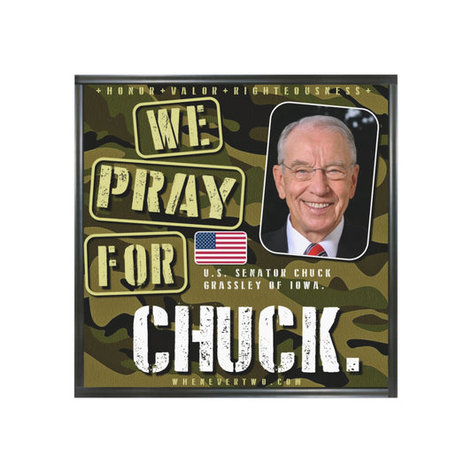 Chuck Grassley - Legislative Senator Iowa - The Man Cave Magnet - 3'' - [231]
