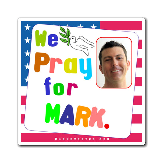 Mark Dice - We The People - Noah's Rainbow Magnet - 3'' - [201]