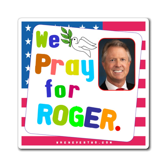 Roger Marshall - Legislative Senator Kansas - Noah's Rainbow Magnet - 3'' - [243]