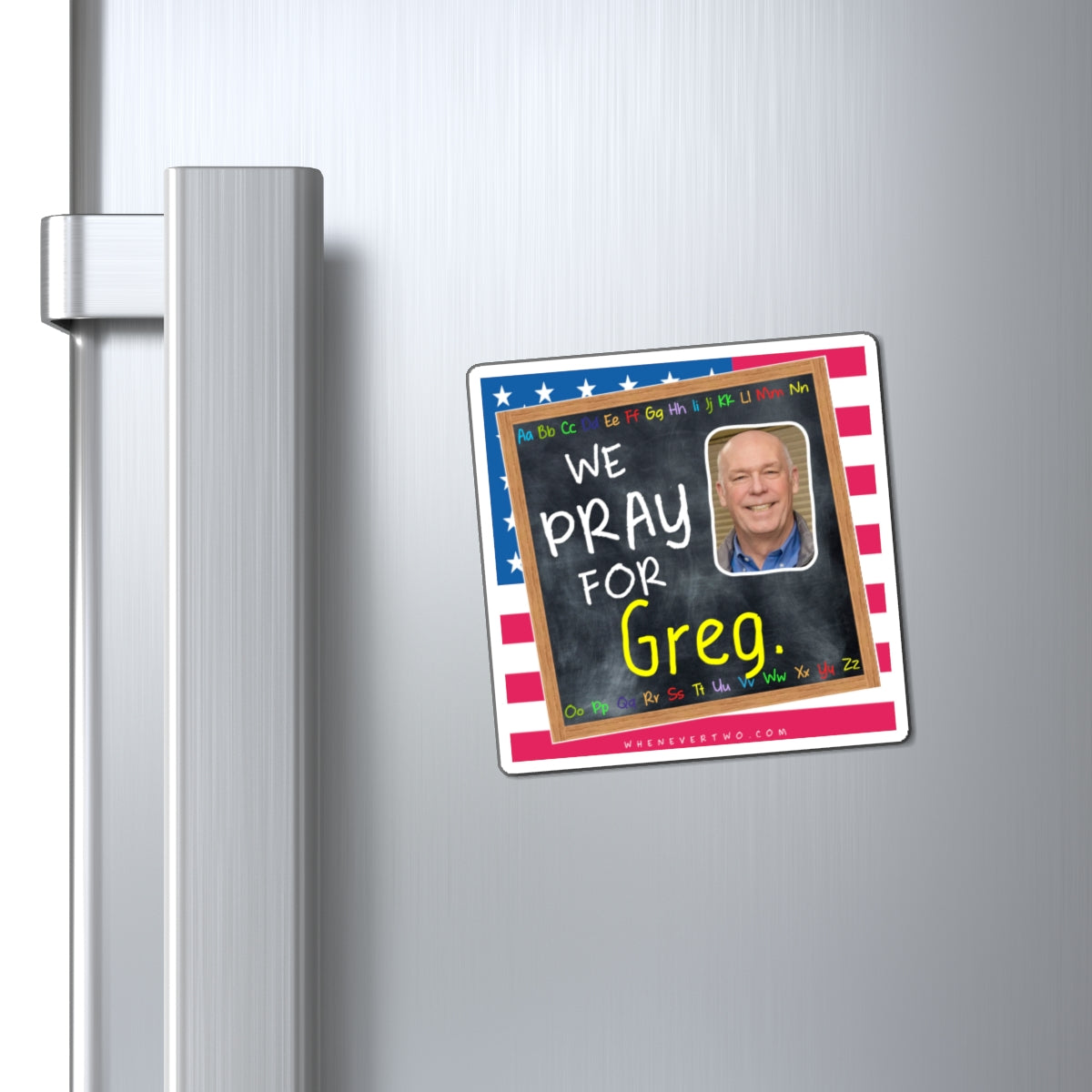 Greg Gianforte - State Executive Governor Montana - The Blackboard Magnet - 3'' - [285]