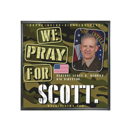 General Scott D. Berrier - Executive Cabinet DIA Director - The Man Cave Magnet - 3'' - [112]