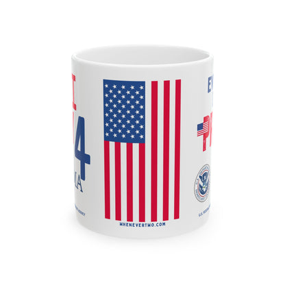U.S. Federal Emergency Management Agency - Major Agencies - I Pray - Mug - 11 oz