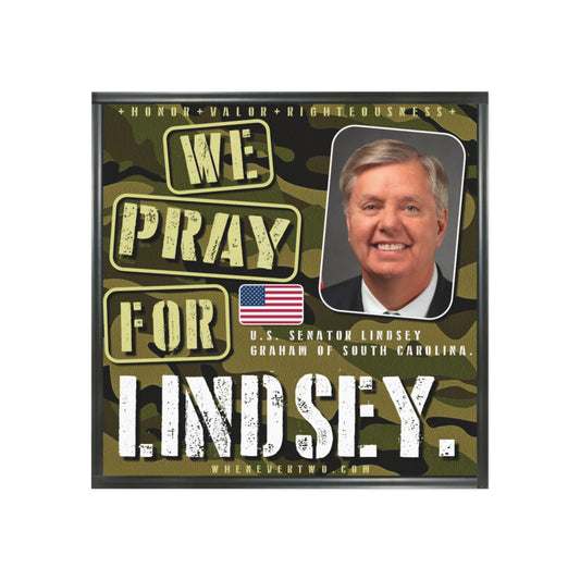 Lindsey Graham - Legislative Senator South Carolina - The Man Cave Magnet - 3'' - [230]