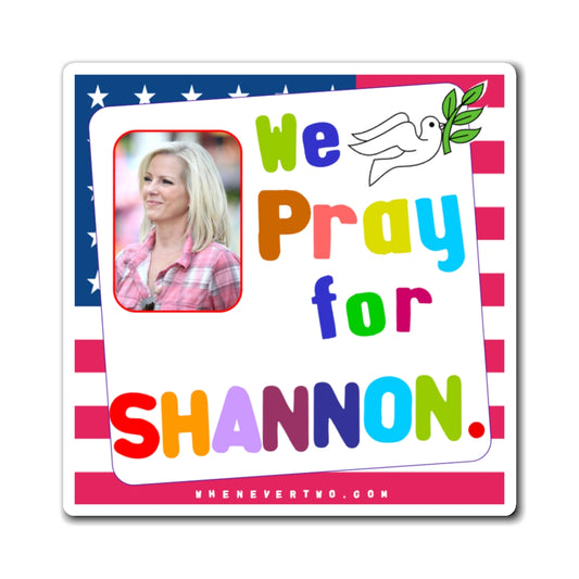 Shannon Bream - We The People - Noah's Rainbow Magnet - 3'' - [95]