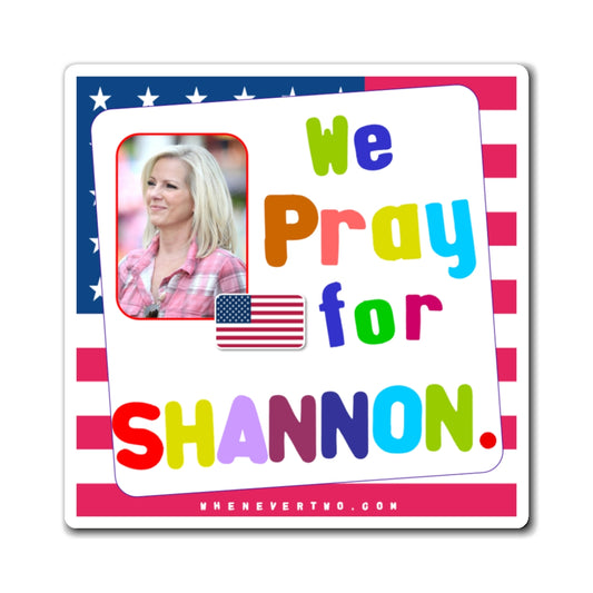 Shannon Bream - We The People - Noah's Rainbow Magnet - 3'' - [95]