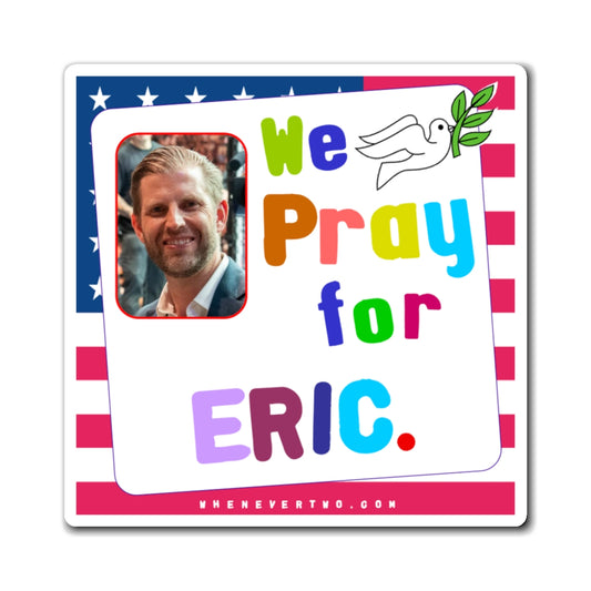 Eric Trump - We The People - Noah's Rainbow Magnet - 3'' - [306]