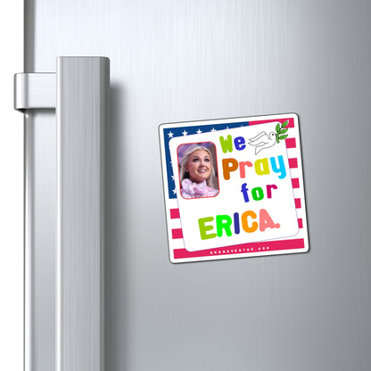 Erika Kirk - We The People - Noah's Rainbow Magnet - 3'' - [323]