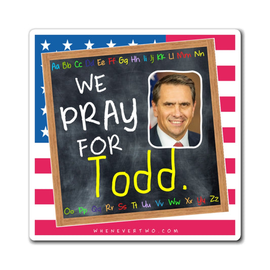 Todd Blanche - Executive Cabinet United States Attorney General - The Blackboard Magnet - 3'' - [366]