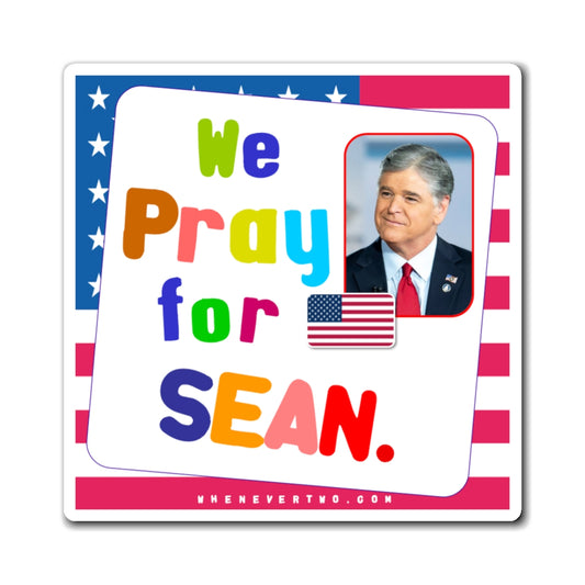 Sean Hannity - We The People - Noah's Rainbow Magnet - 3'' - [92]