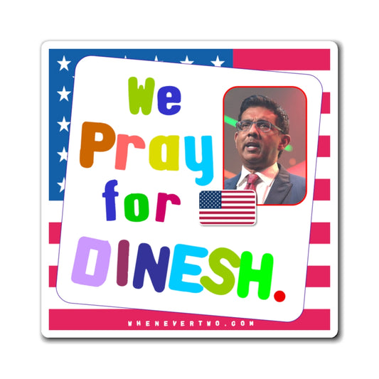 Dinesh D'Souza - We The People - Noah's Rainbow Magnet - 3'' - [31]