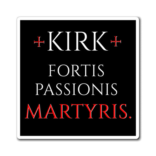 Charlie Kirk RIP - Families Of The Fallen - The Martyr Magnet - 3''