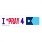 Minnesota - I Pray - Bumper Sticker - Large
