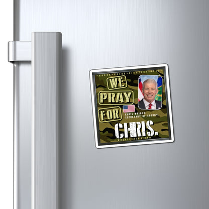 Chris Wright - Executive Cabinet Secretary of Energy - The Man Cave Magnet - 3'' - [125]
