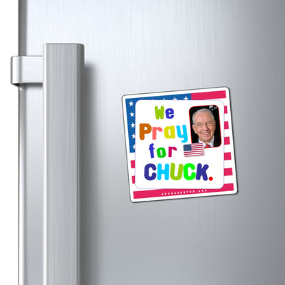 Chuck Grassley - Legislative Senator Iowa - Noah's Rainbow Magnet - 3'' - [231]