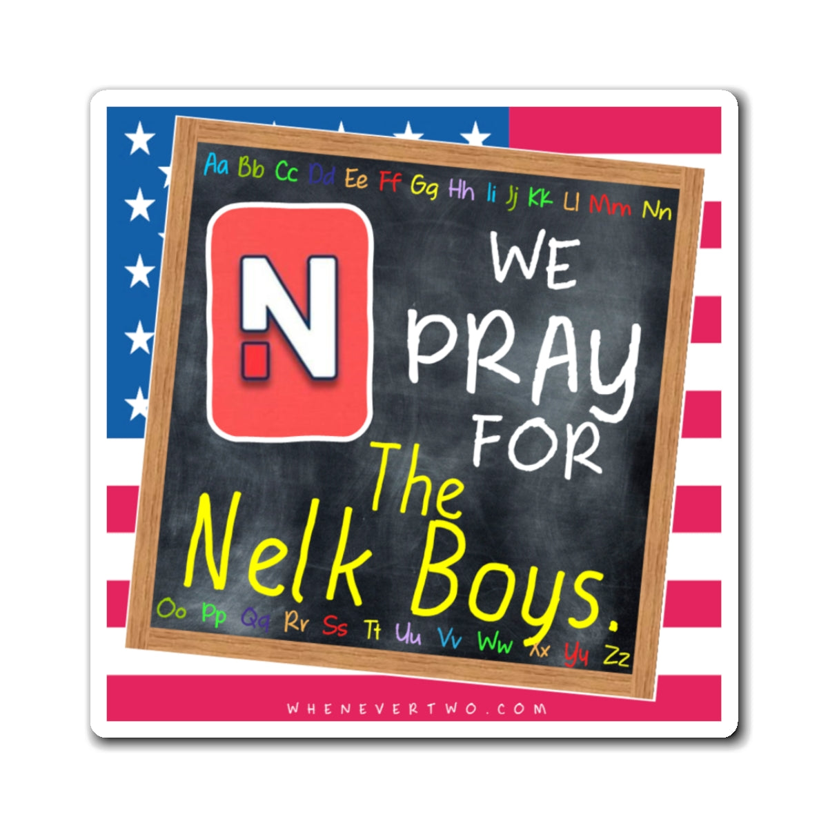 the Nelk Boys - We The People - The Blackboard Magnet - 3'' - [146]