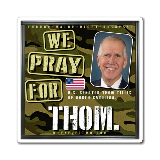 Thom Tillis - Legislative Senator North Carolina - The Man Cave Magnet - 3'' - [261]