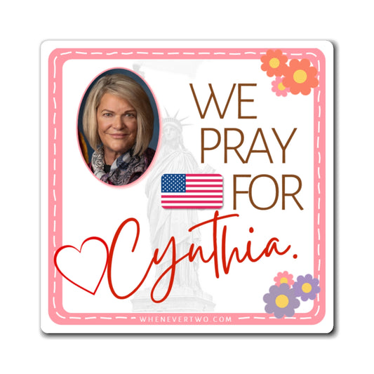 Cynthia Lummis - Legislative Senator Wyoming - The Girl Cave Magnet - 3'' - [242]