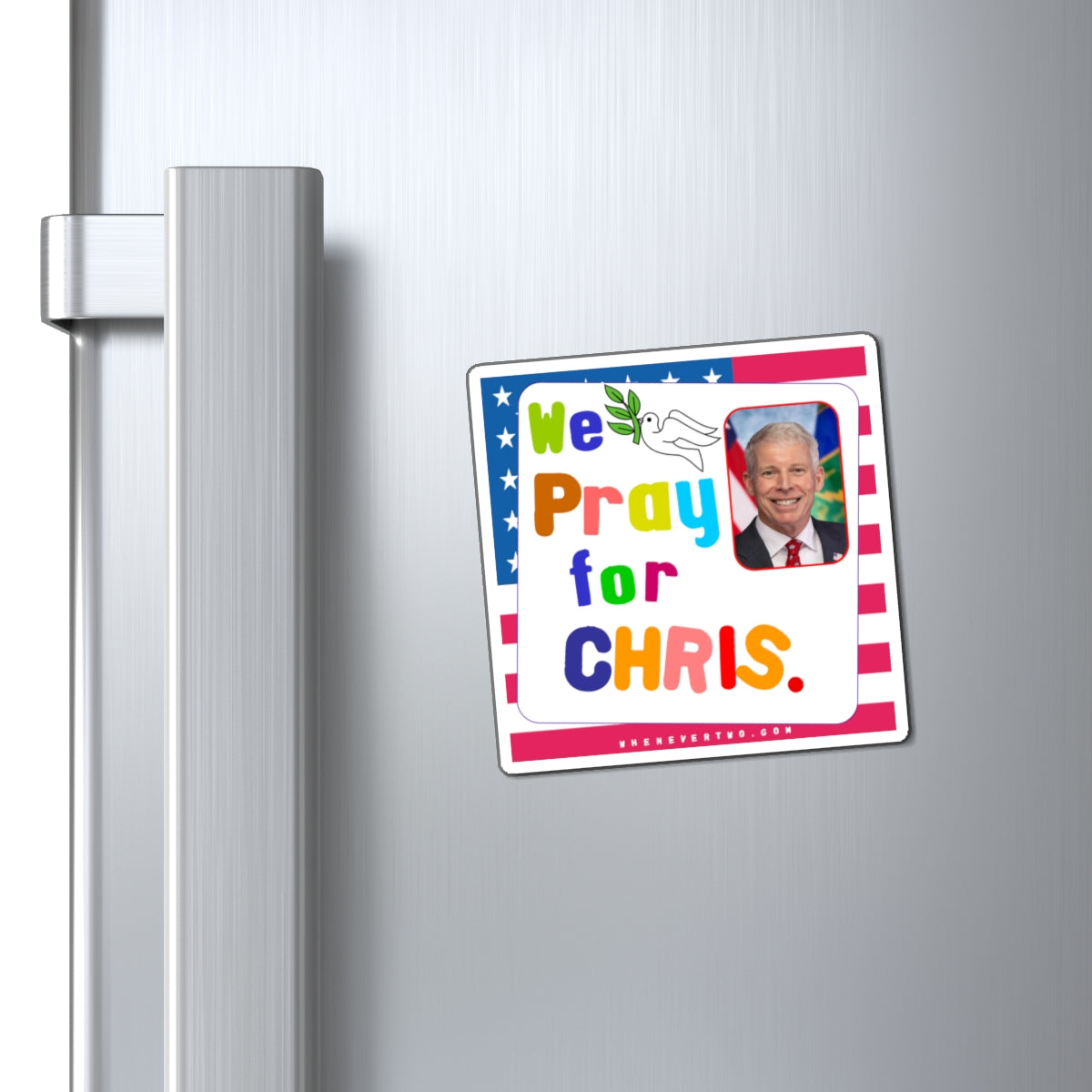 Chris Wright - Executive Cabinet Secretary of Energy - Noah's Rainbow Magnet - 3'' - [125]