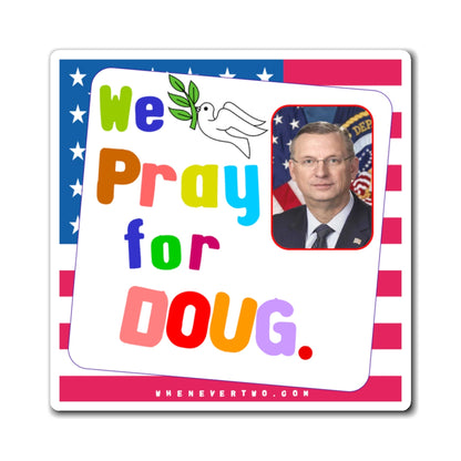 Doug Collins - Executive Cabinet Secretary of Veterans Affairs - Noah's Rainbow Magnet - 3'' - [127]