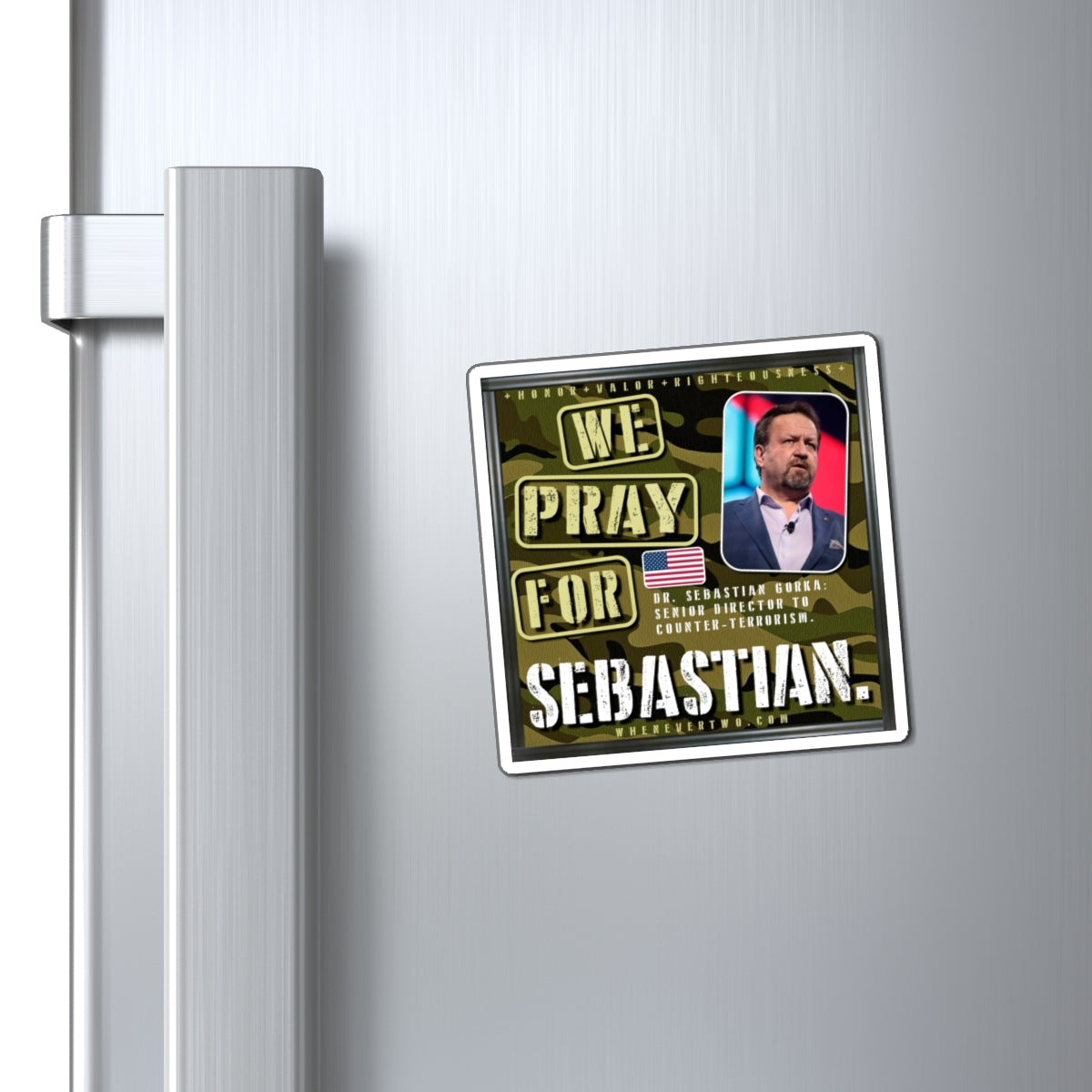 Sebastian Gorka - Executive Cabinet Senior Director to Counter-Terrorism - The Man Cave Magnet - 3'' - [94]